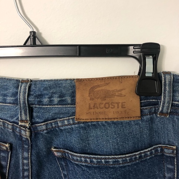Vintage Lacoste Straightcut Blue Jeans - Picture 3 of 4
